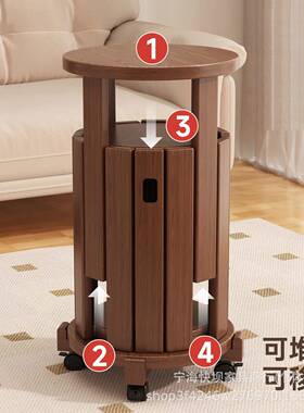 实木凳子放家用可叠板凳纳组合高圆备凳叠叠凳餐厅叠堆客95028人