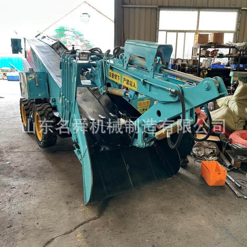 新款折叠式扒渣机 120型矿用履带出渣机 多功能一体扒渣机