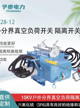 FZW28-12F户外柱上分界真空负荷开关 10KV隔离负荷真空断路器