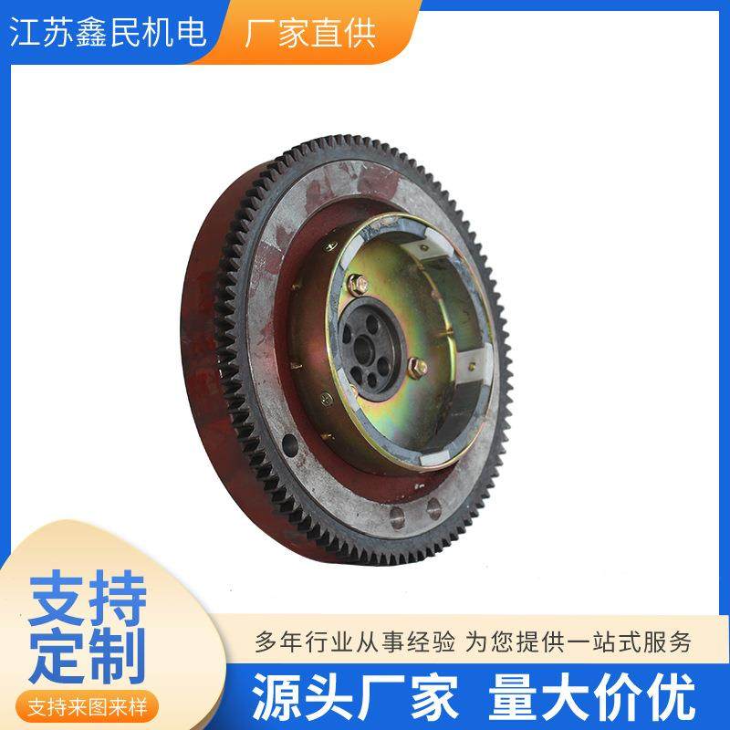 20马力水冷涡流柴油发电机 双缸2V80 柴油机内燃机 飞轮总成