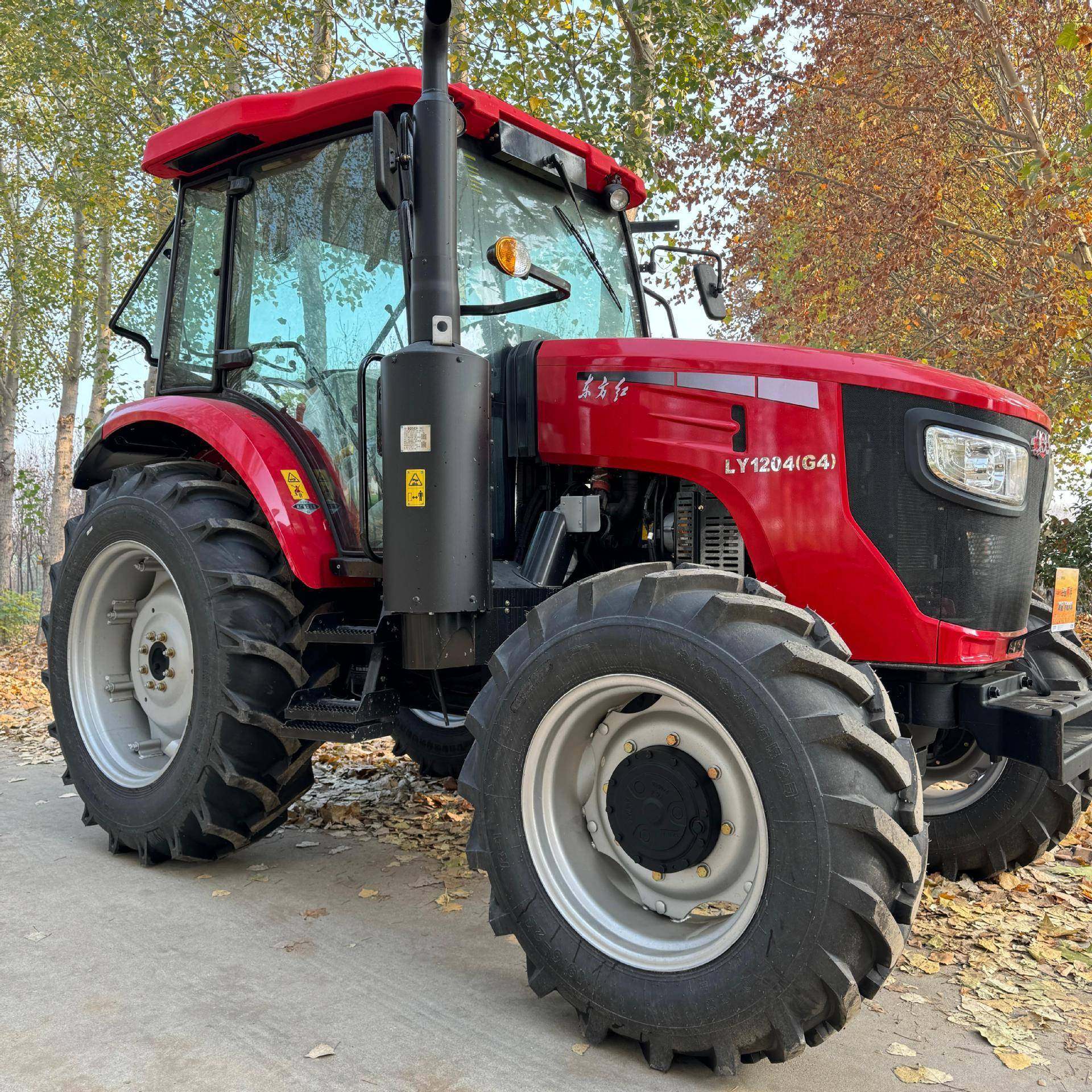 农用拖拉机四驱大马力1204微耕机开沟起垄多功能耕田机水旱两用