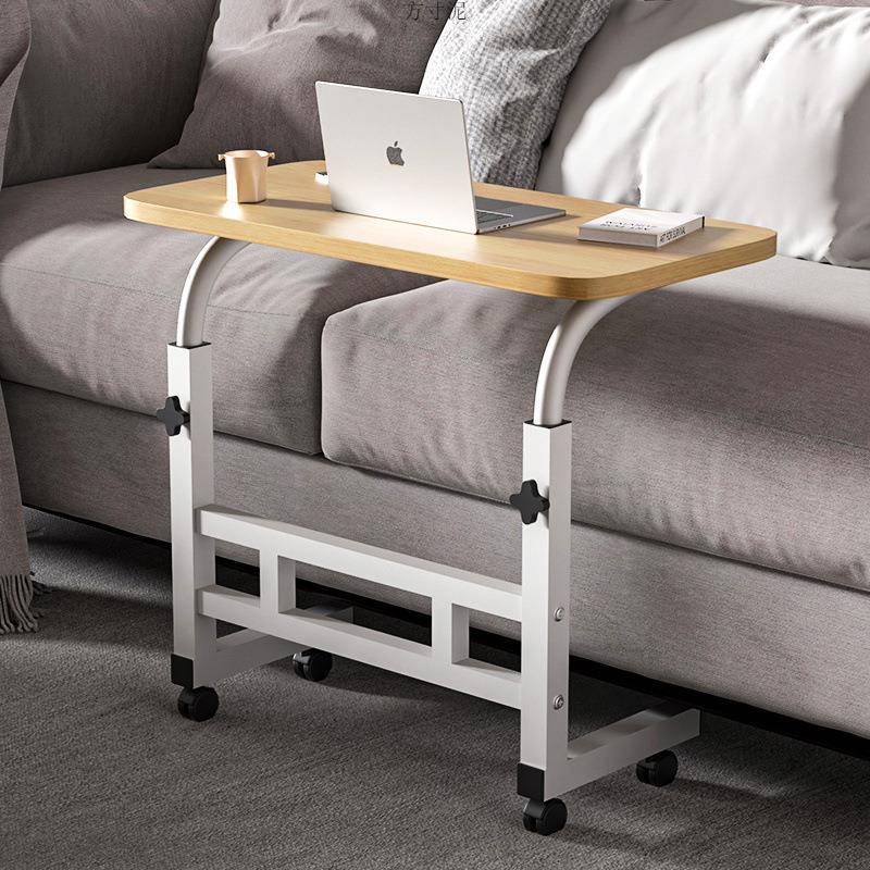 床边桌可移动升降电脑桌桌子简易书桌学生宿舍卧室学习桌家用懒人