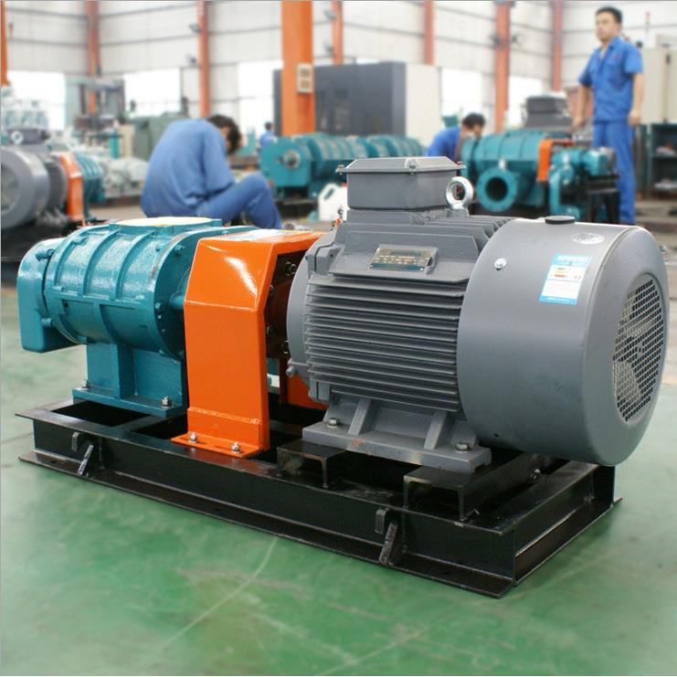 高压三叶罗茨风机增氧机曝气增氧污水处理高密度水产养殖鼓风机