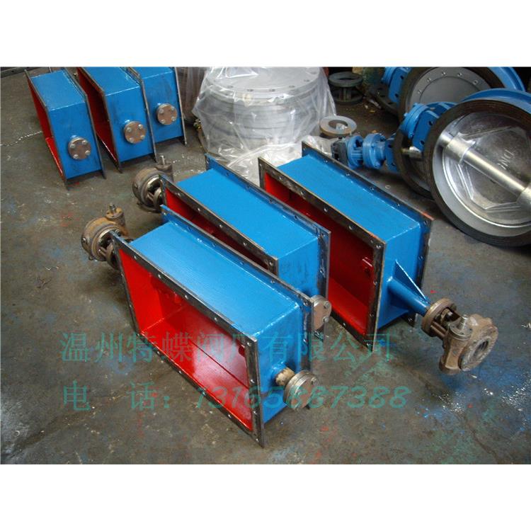 【质量保证】矩形风门方向蝶阀温州爱凯斯阀门