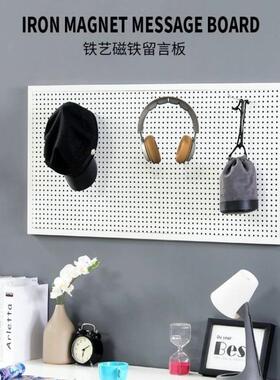 孔洞洞板置OJZ物架饰品配件展圆示墙上收纳架五金架工具挂墙板