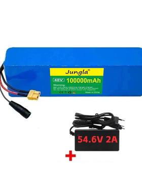 离48v锂电池13S3P100000m电ah18657210锂子池组电滑板动车带BMS