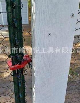 闸门挂悬在金属T柱将上易于安装的链T柱闸门铰销门闩门栓SZM围栏