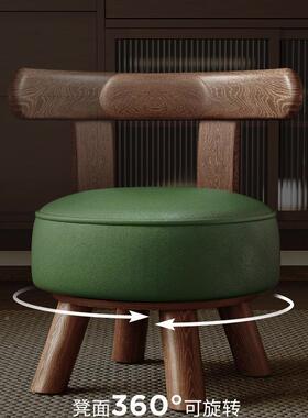 儿童实木旋小发椅子TXP门口换鞋凳茶几转板凳沙凳客用厅小凳子家