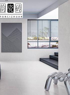 广东微水厂标泥素色超细干粒x哑光瓷客厅砖5701500灰色地砖防滑地