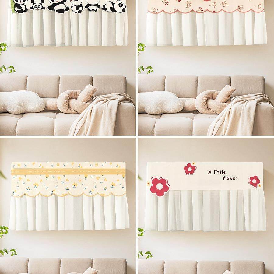 开直机F97MHJ65不取防尘套防吹空调挡风板遮风挂机月罩子空调罩夏