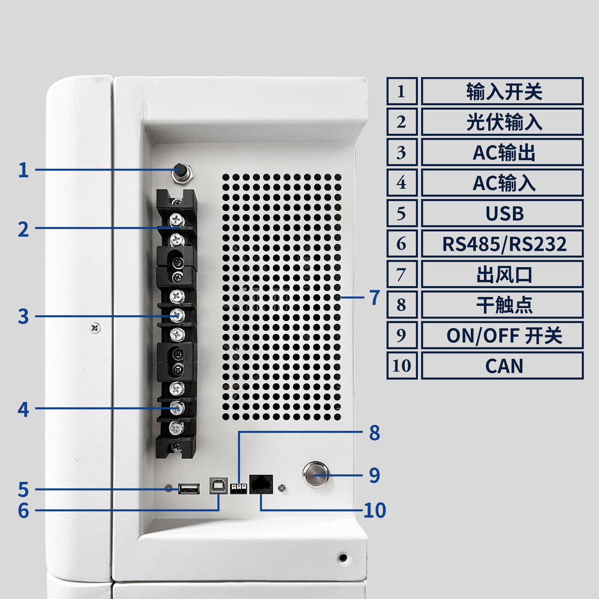 10度储用能电池统光伏发电家堆叠供电逆锂控一体机389磷酸系铁电