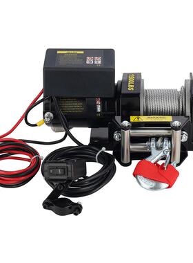 厂家拉直销1500磅车绞盘12598/24电动绞盘力大的电动绞盘v载绞盘