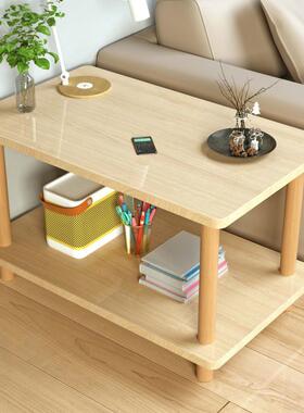 小茶几边几小桌子床柜小型简约床出头桌租租房床头头小屋桌子QEN