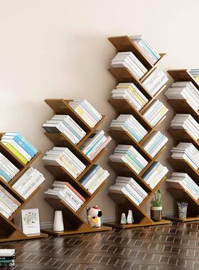 实木落地童书架物多绘本架书柜学生层架省空间220310置架客厅儿树