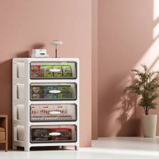 简现代主卧头柜小户床型抽屉式床房间头收约纳置物柜组装收KKH纳