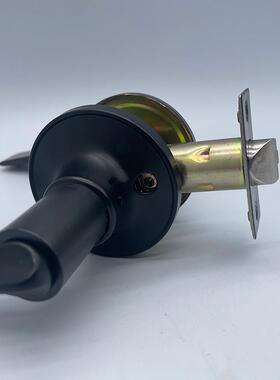 801ORB-E内家用静锁音卧门室美式黑色房间通用锁具简约室三执手锁