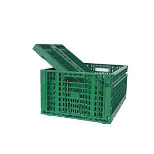 折叠ZEQ筐加纳厚胶框转果蔬超市物流运输收货框冷链仓储筐塑料周