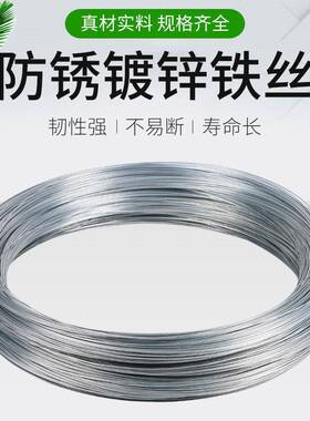 镀锌铁丝扎丝绑8101214168号搭大棚1园艺PDD27907手工工地建筑铁