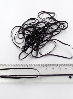 圈橡皮HHX筋黑色耐高温防老化T7PU胶M-B024橡皮筋东莞厂家定