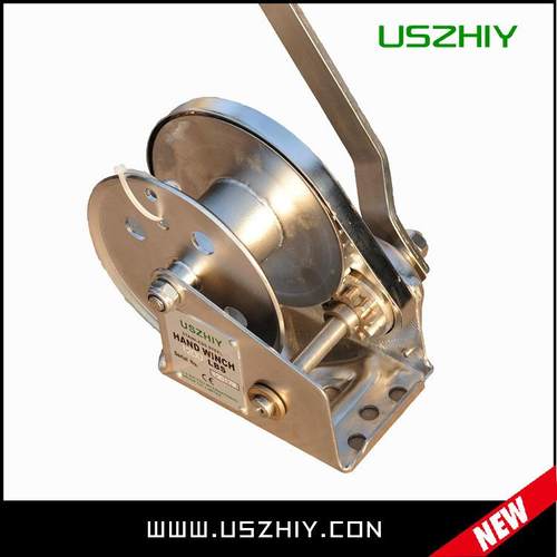 原装智JC友-C-S不锈钢JC-C-S绞盘自锁式绞船车用卷扬防机锈304手