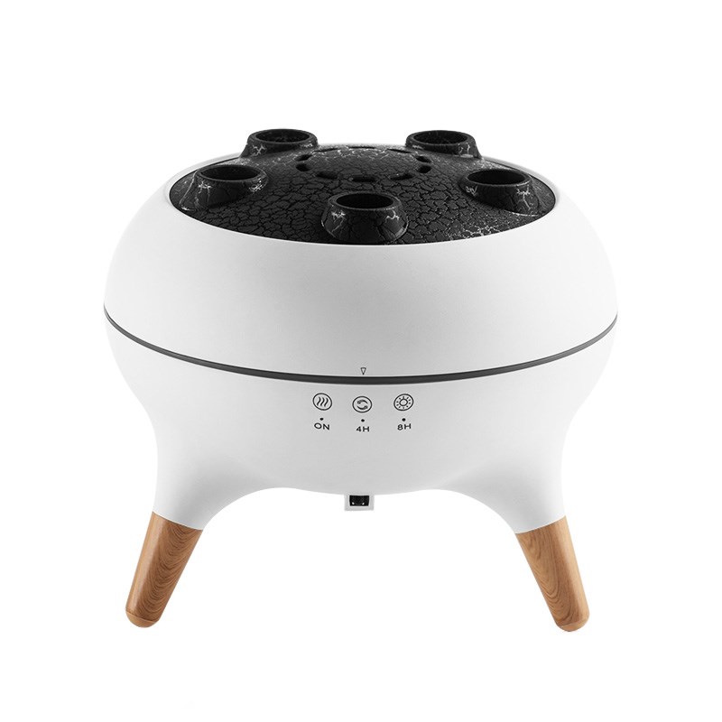 新款五喷拾音加湿器水母香薰机家用卧室静M音七彩大雾量自动喷香