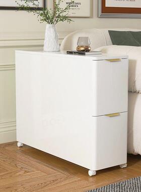 IIQ沙发边柜轻奢桌卧子移客厅动简小易室夹缝小柜子床头柜