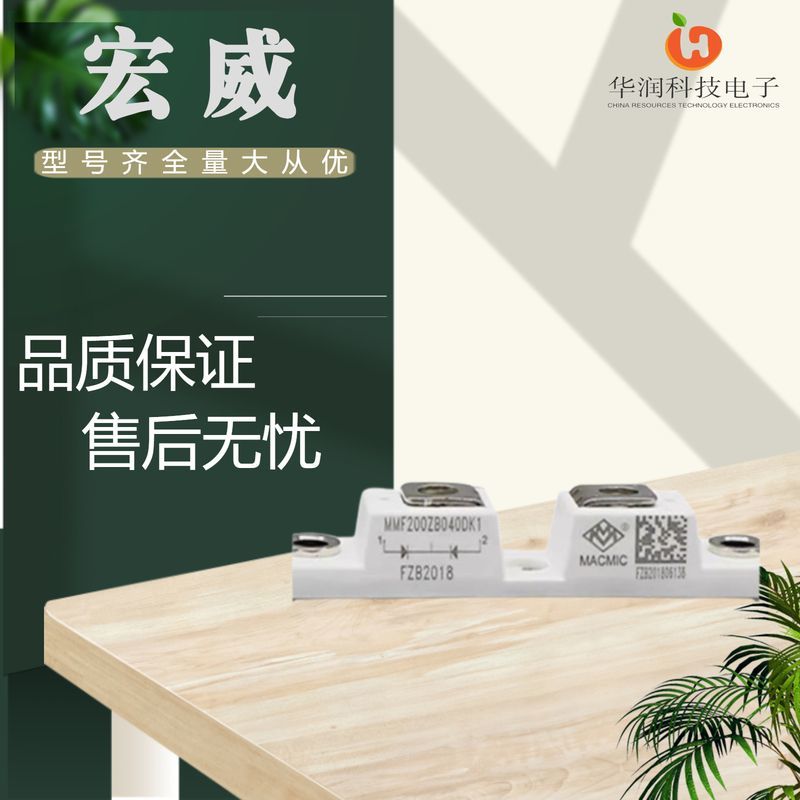全新原装宏微MMF200ZB040DK1快速肖特基二极管电子元器件直销