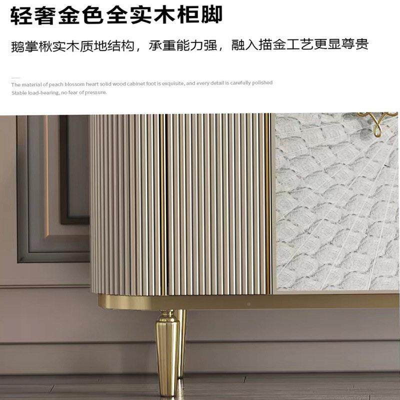 轻奢风定可餐柜入户门厅天然贝壳玄关柜客厅595家用多制功边能储