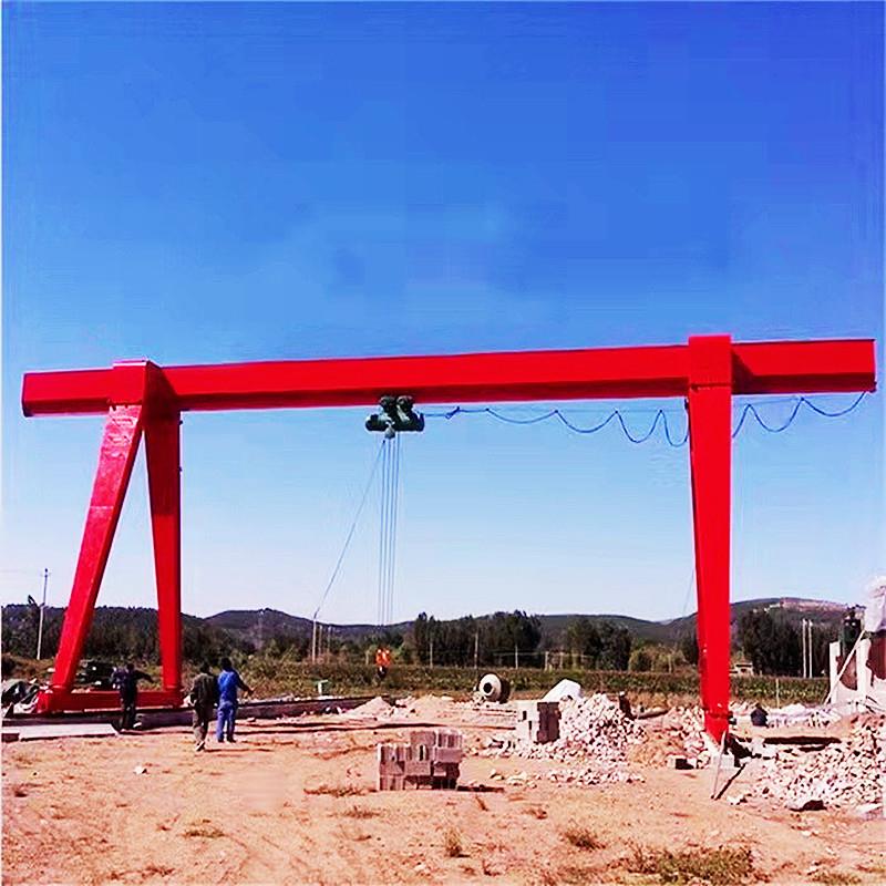 双梁龙门吊10吨100吨双RUA梁主门式航吊电动葫芦门式起重机型机重