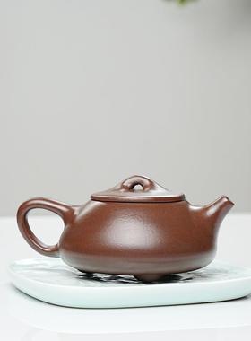 兴茶11959紫砂壶壶紫泥手工宜景舟石瓢家用泡壶办公室茶具