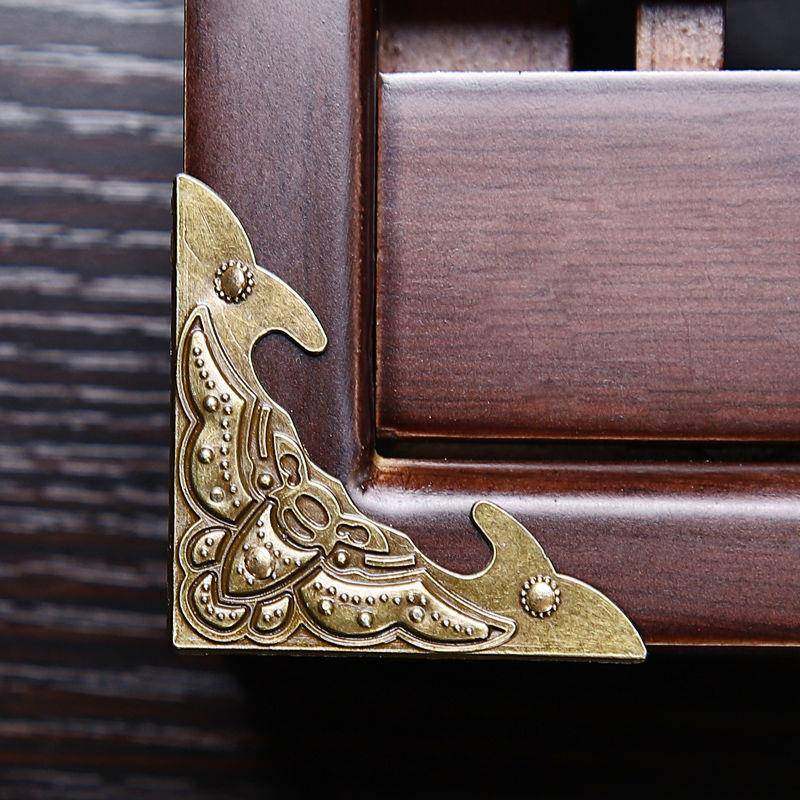 简约实木茶盘用功夫茶托具套装大茶海客盘沥水不家锈钢底NmIGx/zd