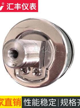 厂供家应不锈钢力表电接点压力表震Y40仪表1Y40Z压0bar140耐psi