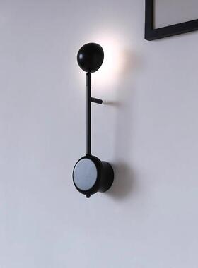 现代壁灯客厅走IIG廊床后头卧室n展厅橱窗创意简带约开关组合pi壁