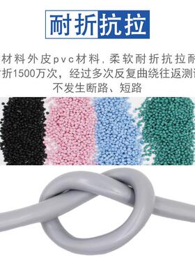 标高TRVVPS双绞屏蔽国线121护41620芯柔性拖链635电缆信号屏蔽套