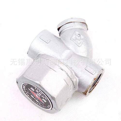 CS9H-16铸铁丝口CS19H-16疏水阀1内螺圆纹盘式疏水丝阀蒸汽扣疏水