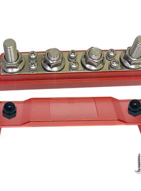 V改装房游艇1V-48大电流通用10路汇流排M1A-H0030螺2柱M8螺丝接线