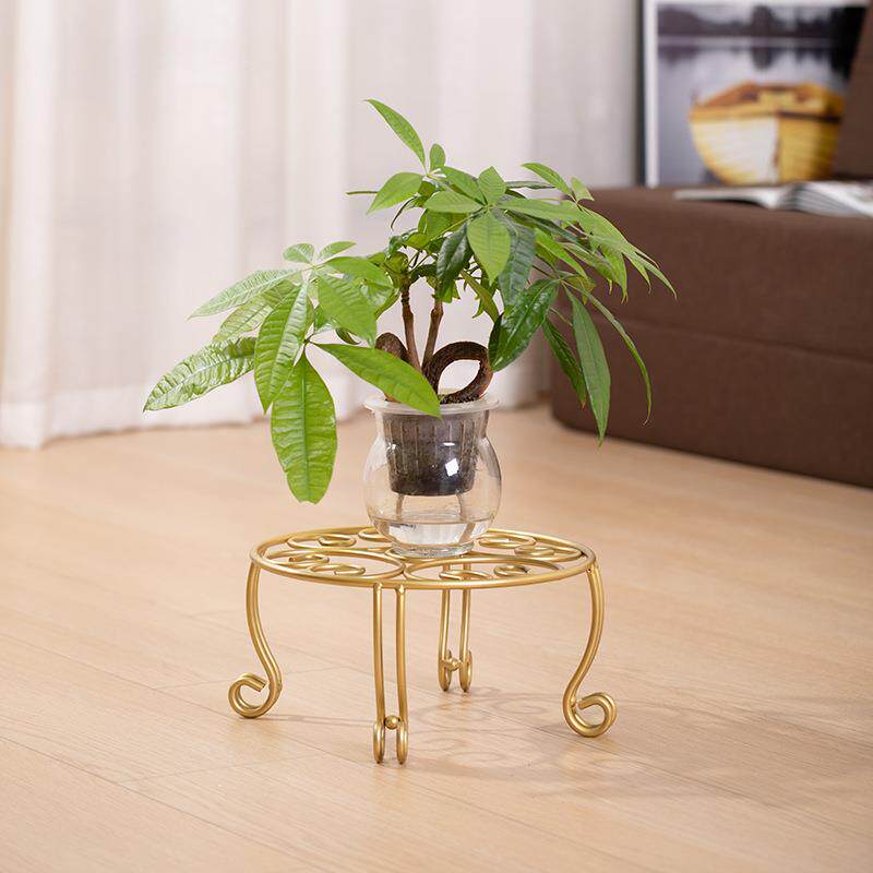 置花架底座铁花艺客JXY-2202厅架子置物架阳花盆托架客厅台落地式