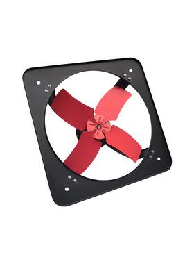 方形16寸排ZUB气扇AK410-厨m房油烟轴流通风机4P00m排风机工业换