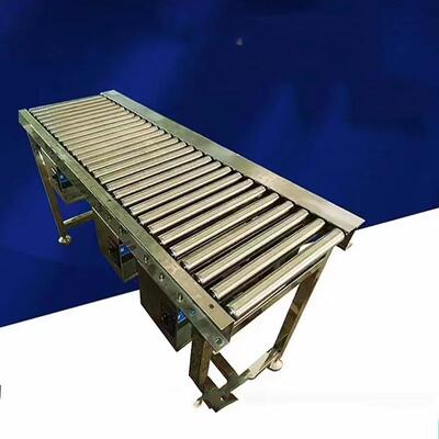 CB-YAN-1锈滑送动梯滚筒卸货神器流水线不钢滚轮传送带力无动力滚