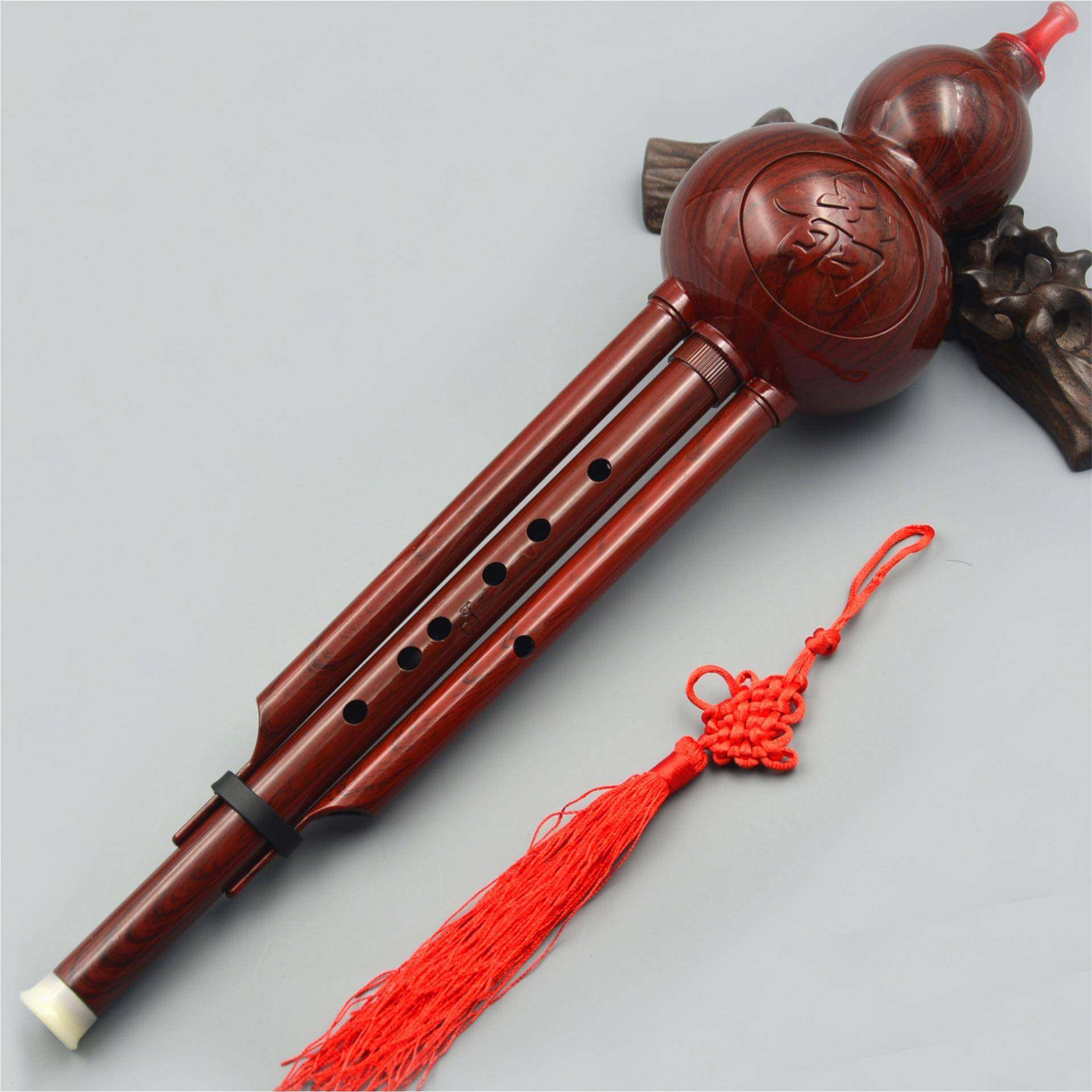 仿红木厂初学直树脂音葫芦丝QEQ学习双型可拆卸C调降B调家销