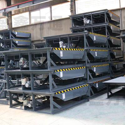 8吨集10吨固定式液压车装箱BCR装柜平登台物流装车卸货平桥台