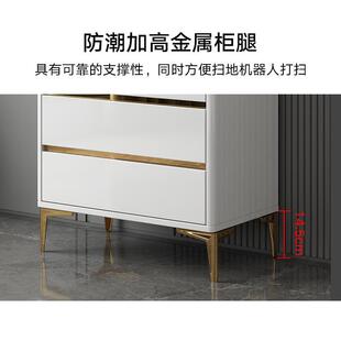 轻奢屉岩板QSJ柜卧室现代简约大容量收纳柜客厅子置物柜斗抽式五