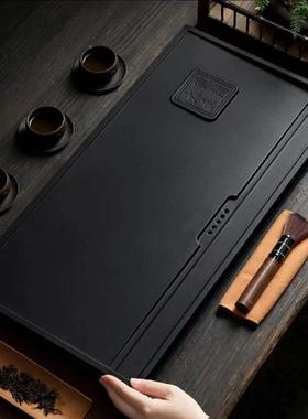 金茶石茶盘RZG客乌厅办公室天然石头功夫茶海台茶高档具套装