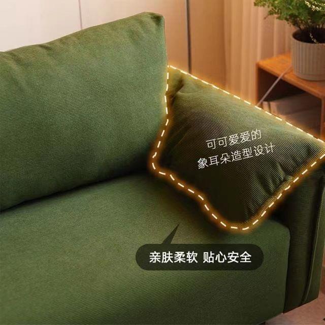 小店户型沙发出租房屋卧室服装简公HAP客厅双寓人三人易布艺沙发