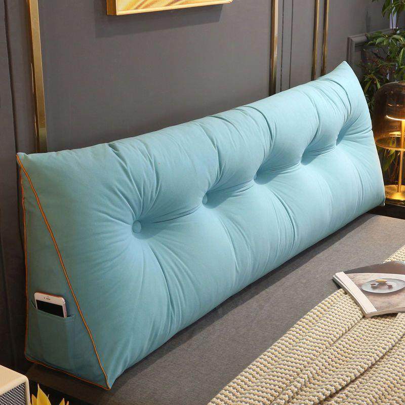 三角床头靠枕上靠垫双人床西悦工厂靠毛背软包护腰沙发室绒可拆洗,居家布艺,抱枕被,淘宝优惠券,粉丝福利购,淘宝优惠卷