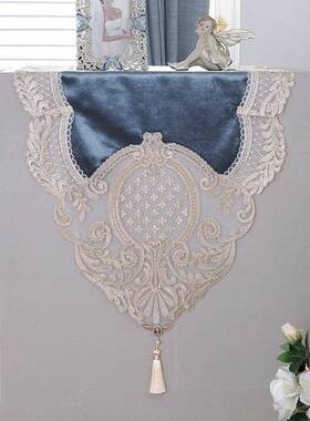 欧布式奢华冰箱盖防尘布开对开门单TS83518R双衣门冰箱洗机罩蕾丝