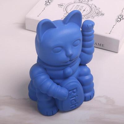 招办财猫摆件LKP软玄关电视柜饰客厅装家居饰品公室轻奢装开业礼