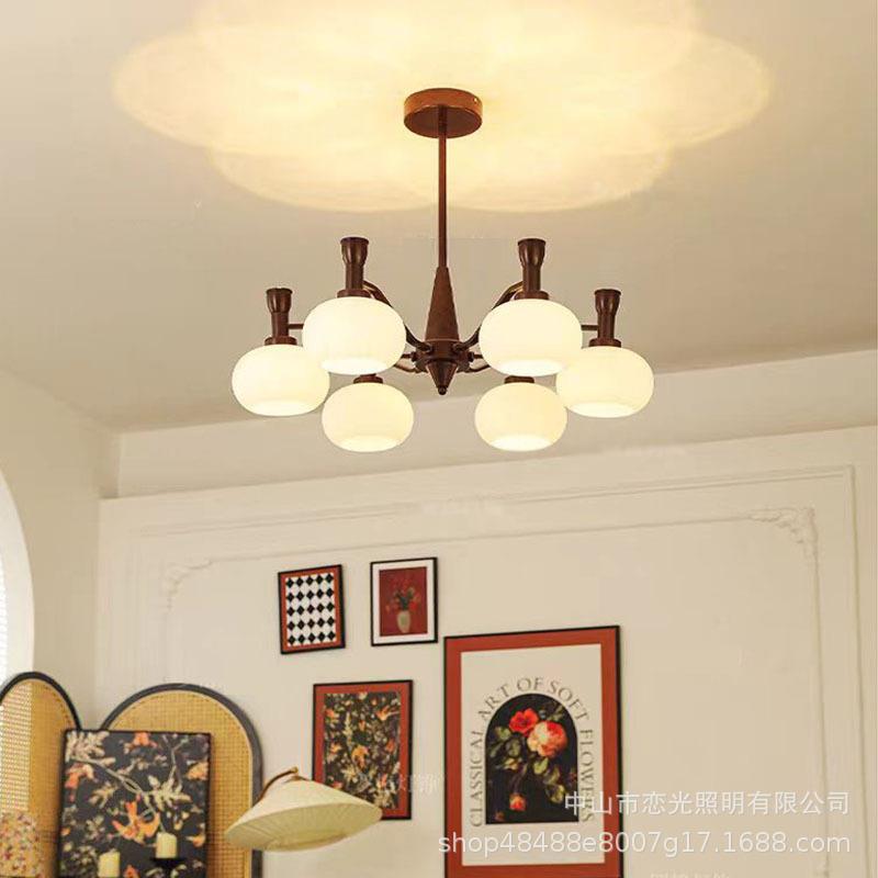 帝赞同款客厅吊灯美式风中大古740风餐厅厅主灯式复古南洋卧室法