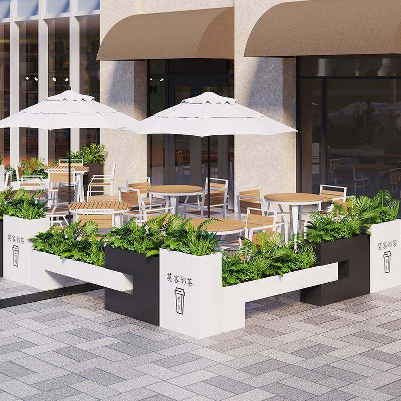 户锈外体花箱组合不钢111坛外摆市政花架房地产花树箱道路立铁艺,商业/办公家具,花坛/花箱,淘宝优惠券,粉丝福利购,淘宝优惠卷