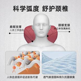 X汽车头枕护颈枕装 5X3939 X76 饰 适用宝马新系系五37系X1